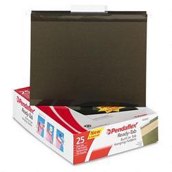Esselte Pendaflex Corp. Ready Tab™ Reinforced Hanging Letter Folders, 1/3 Tab Cut, Green, 25/Box