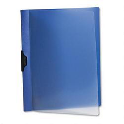 Esselte Pendaflex Corp. ReadyClip™ No Punch Report Cover, 50 Sheet Capacity, Clear/Dark Blue