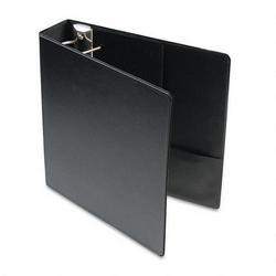 Cardinal Brands Inc. Recycled Easy Open® D Ring Binder, Leather Grain Vinyl, 2 Capacity, Black