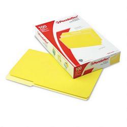 Esselte Pendaflex Corp. Recycled Interior File Folders, Yellow, 1/3 Cut, Legal, 100/Box