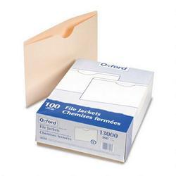 Esselte Pendaflex Corp. Recycled Manila File Jackets, Single Ply Tab, Flat, Legal, 100/Box