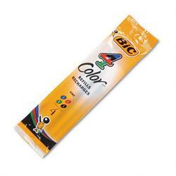 Bic Corporation Refills for Bic® 4 Color Retractable Ballpoint Pen, Fine Point, 4/Pack