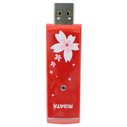 RITEK RiDATA Sakura Twister 4GB USB Flash Drive
