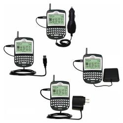 Gomadic Road Warrior Kit for the Blackberry 6510 includes a Car & Wall Charger AND USB cable AND Battery Ext