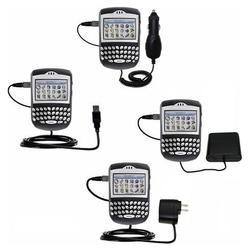 Gomadic Road Warrior Kit for the Blackberry 7290 includes a Car & Wall Charger AND USB cable AND Battery Ext