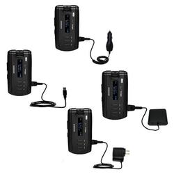 Gomadic Road Warrior Kit for the Samsung SGH-A930 includes a Car & Wall Charger AND USB cable AND Battery Ex