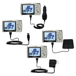 Gomadic Road Warrior Kit for the Samsung U710 includes a Car & Wall Charger AND USB cable AND Battery Extend