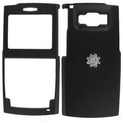 Wireless Emporium, Inc. Samsung Ace SPH-I325 Rubberized Black Snap-On Protector Case w/Clip