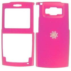 Wireless Emporium, Inc. Samsung Ace SPH-I325 Rubberized Hot Pink Snap-On Protector Case w/Clip