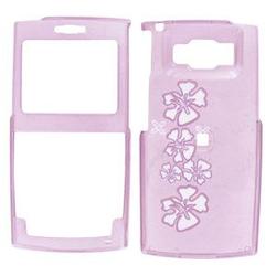 Wireless Emporium, Inc. Samsung Ace SPH-I325 Trans. Pink Hawaii Snap-On Protector Case Faceplate