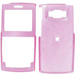Wireless Emporium, Inc. Samsung Ace SPH-I325 Trans. Pink Snap-On Protector Case Faceplate