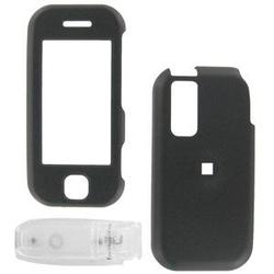 Wireless Emporium, Inc. Samsung Glyde SCH-U940 Snap-On Rubberized Protector Case w/Clip (Black)