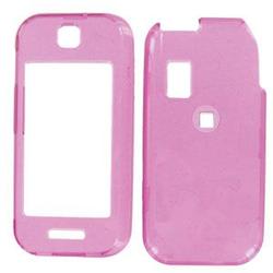 Wireless Emporium, Inc. Samsung Glyde SCH-U940 Trans. Hot Pink Snap-On Protector Case Faceplate