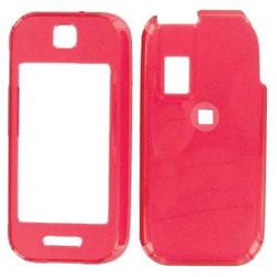 Wireless Emporium, Inc. Samsung Glyde SCH-U940 Trans. Red Snap-On Protector Case Faceplate