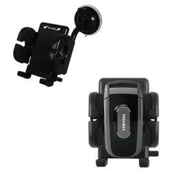 Gomadic Samsung SCH-A630 Car Windshield Holder - Brand