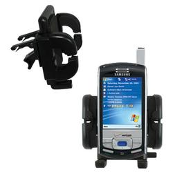 Gomadic Samsung SCH-i730 Car Vent Holder - Brand