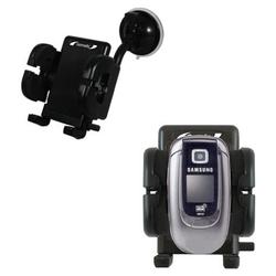 Gomadic Samsung SGH-E360 Car Windshield Holder - Brand