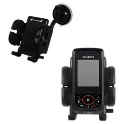 Gomadic Samsung SGH-T729 Car Windshield Holder - Brand (WAM-1690-76)