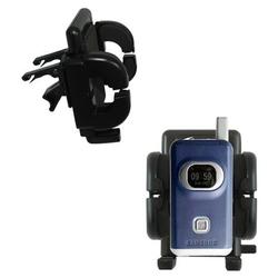 Gomadic Samsung SGH-X400 Car Vent Holder - Brand