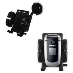 Gomadic Samsung SGH-X660 Car Windshield Holder - Brand