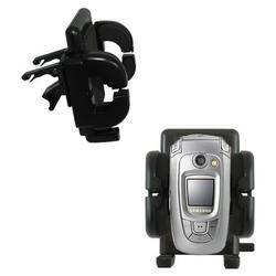 Gomadic Samsung SGH-X800 Car Vent Holder - Brand