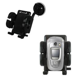 Gomadic Samsung SGH-X800 Car Windshield Holder - Brand