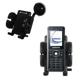 Gomadic Samsung SGH-Z150 Car Windshield Holder - Brand