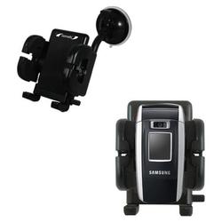 Gomadic Samsung SGH-ZV50 Car Windshield Holder - Brand