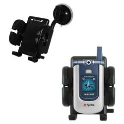 Gomadic Samsung SPH-A700 Car Windshield Holder - Brand
