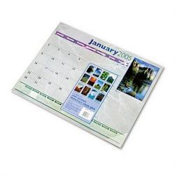 At-A-Glance Scenic Full Color Photographic Monthly Desk Pad Calendar, 22 x 17