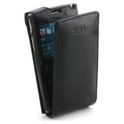 Sena Cases Magnet flipper Case for SmartPhone - Leather - Black