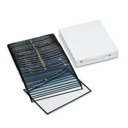 C-Line Products, Inc. Shop Ticket Holder for 12 x 9 Insert, Side Load, Reinforced Edges, 25/Box