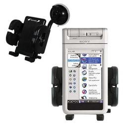 Gomadic Sony Clie NX60 Car Windshield Holder - Brand