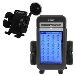 Gomadic Sony Clie NZ90 Car Windshield Holder - Brand