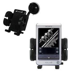 Gomadic Sony Clie T415 Car Windshield Holder - Brand