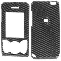 Wireless Emporium, Inc. Sony Ericsson W580i Carbon Fiber Snap-On Protector Case Faceplate