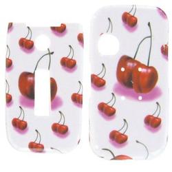 Wireless Emporium, Inc. Sony Ericsson Z750a Cherries Snap-On Protector Case Faceplate