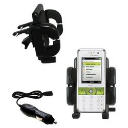 Gomadic Sony Ericsson k660i Auto Vent Holder with Car Charger - Uses TipExchange