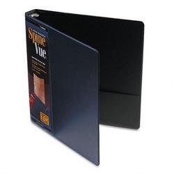 Cardinal Brands Inc. SpineVue® Round Ring View Binder, 1 Capacity, Navy