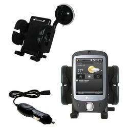 Gomadic Sprint Touch Auto Windshield Holder with Car Charger - Uses TipExchange