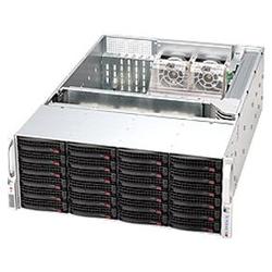 SUPERMICRO Supermicro SuperChassis SC846E2-R900B Rackmount Enclosure - 4U - Rack-mountable - 24 Bays - 900W - Black