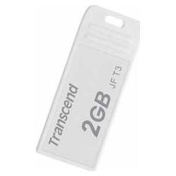 TRANSCEND INFORMATION TRANSCEND 2GB USB 2.0 FLASH DRIVE (X 5PCS KIT) JETFLASH T3W (WHITE)