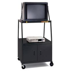 BRETFORD TV CART UL LISTED WIDE BODY CABINET (BBULC48)