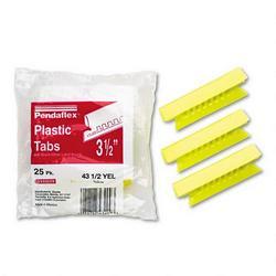 Esselte Pendaflex Corp. Tabs & Inserts for Hanging File Folders, 1/3 Cut, Yellow/White, 25/Pack