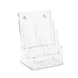 Deflecto Corporation Three Tier, Multi Pocket, Multi Compartment Docuholder™ 9 W x 7 1/2 D x 13 3/4 H, Clear