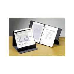 Cardinal Brands Inc. Vertical Easel Ring Binder for 11 x 8 1/2 Sheets. 1 Rings, Black
