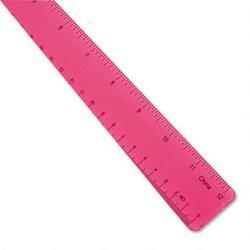 Acme United Corporation Westcott® 12 Transparent Jeweltone Plastic Ruler, Assorted Colors