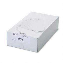 Avery-Dennison White Price Tags, Strung with White Twine, 3 1/4 x 1 15/16, 1000/Box