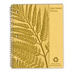 Ampad/Divi Of American Pd & Ppr envirotech™ 100% Recycled Wirebound Notebook, 100% Recycled, 11 x 8 7/8 (AMP40103)