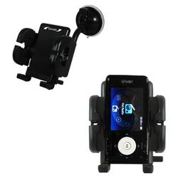 Gomadic iRiver X20 2GB 4GB 8GB Car Windshield Holder - Brand